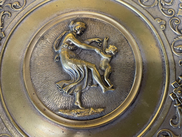 Bronze Cup On Pedestal