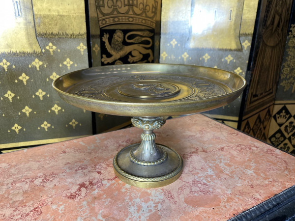 Bronze Cup On Pedestal