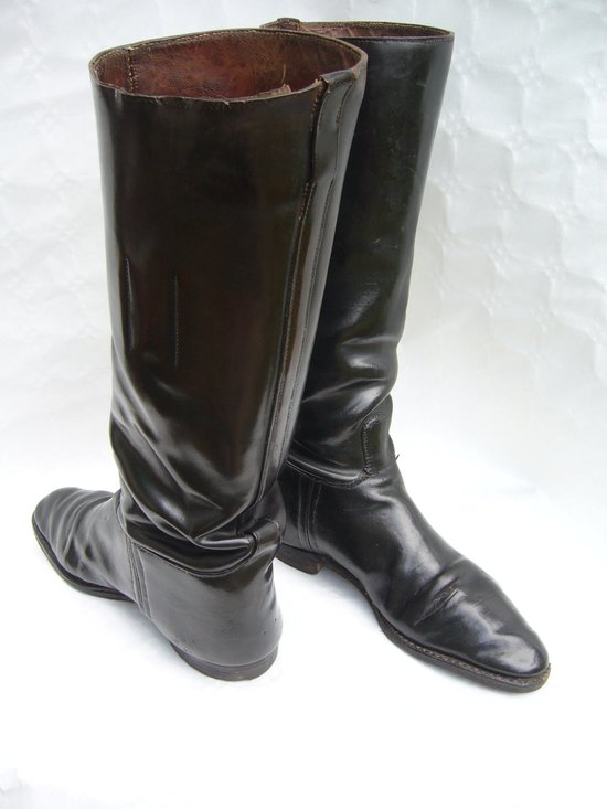 Pair of old riding boots