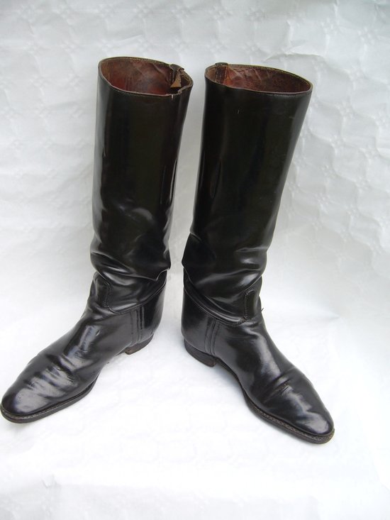 Pair of old riding boots