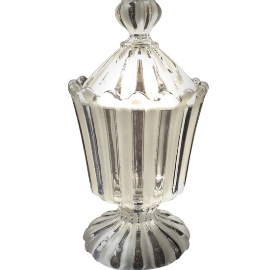 Kristall Senfschale signiert BACCARAT Art Deco