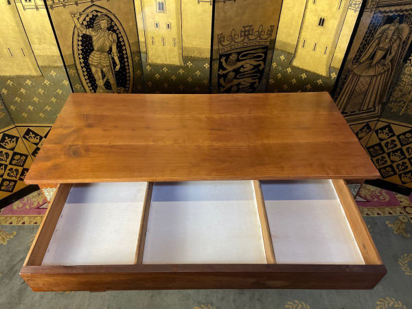 Cassettiera in stile impero in prugna
