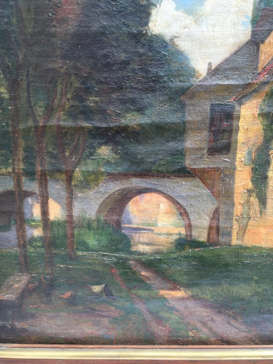 La porta della Borgogna a Moret sur Loing
