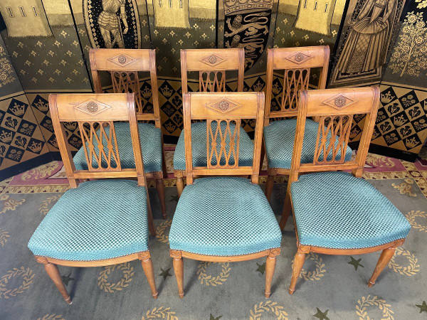 Suite Of 6 Louis XVI Style Chairs