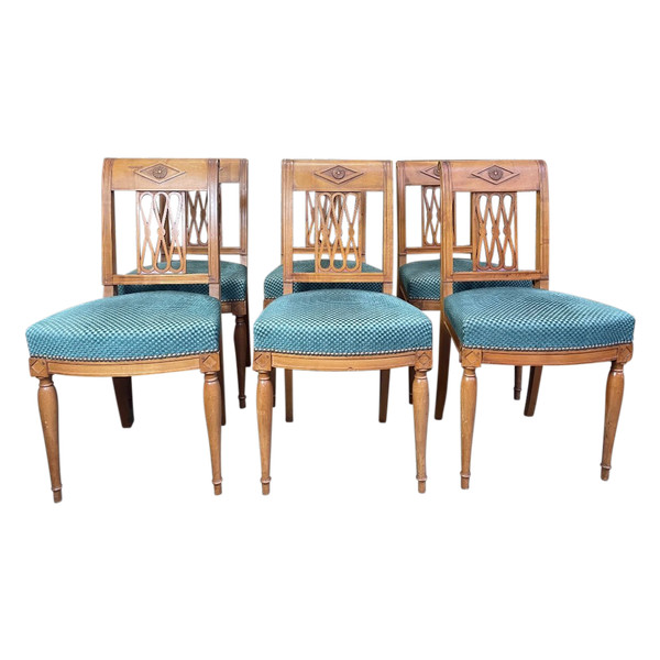 Suite Of 6 Louis XVI Style Chairs
