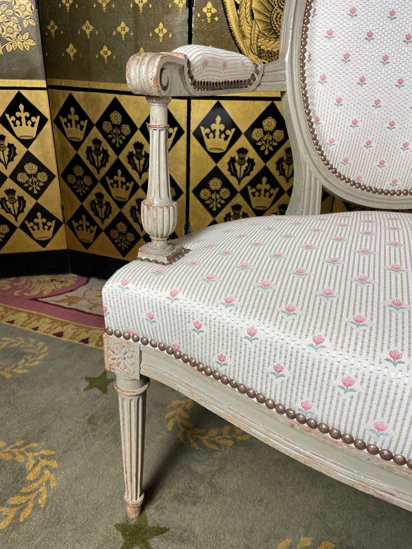 Louis XVI Sofa - Bench seat