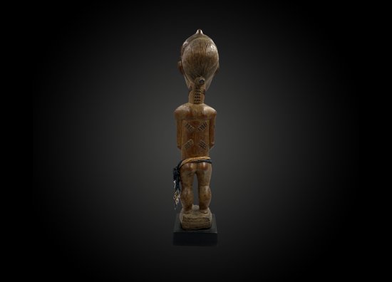 STATUETTE ANTHROPOMORPHE Culture Baoulé, Côte d'Ivoire Première moitié du XXème siècle 