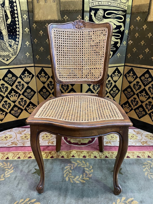 Suite Of 6 Louis XV Style Cane Chairs
