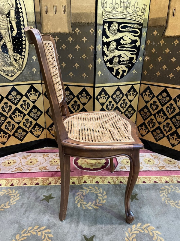 Suite Of 6 Louis XV Style Cane Chairs