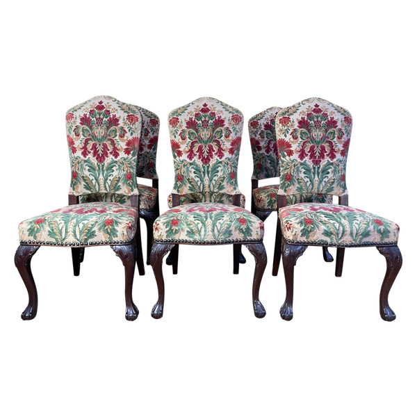 Suite Of 6 English Chairs