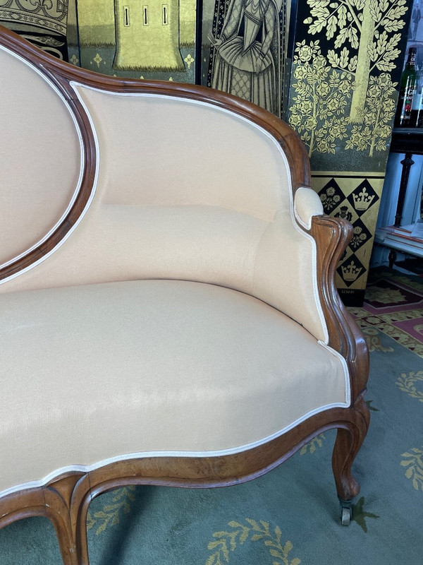 Sofa - Bench Louis Philippe Napoleon III period
