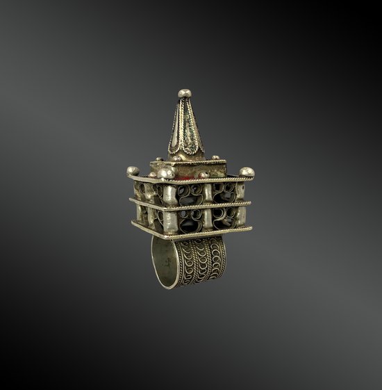 Anello a treccia tuareg - Marocco - XX secolo