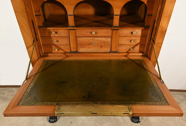 Segreteria di proprietà in legno di ciliegio, periodo di ritorno dall'Egitto - Inizio XIX secolo
