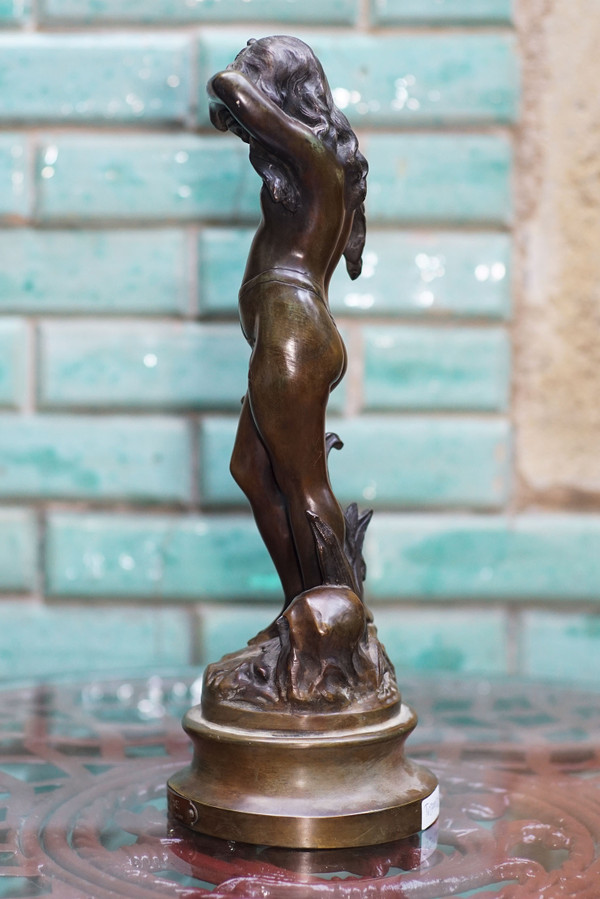 "AMMUTINAMENTO" E "STUZZICAMENTO". Coppia di bronzi, dopo MOREAU