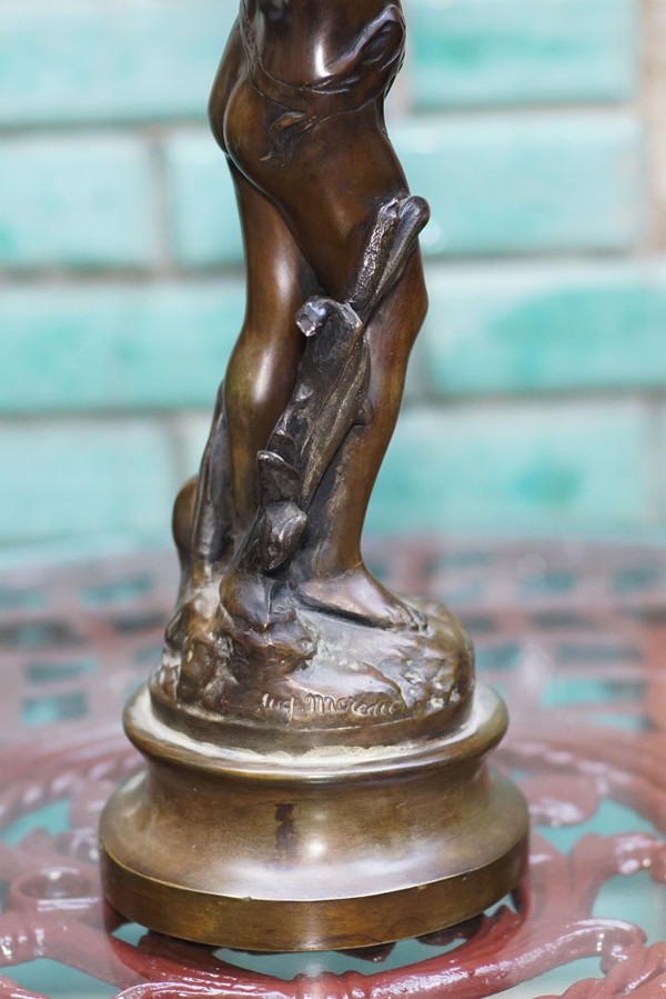 "AMMUTINAMENTO" E "STUZZICAMENTO". Coppia di bronzi, dopo MOREAU