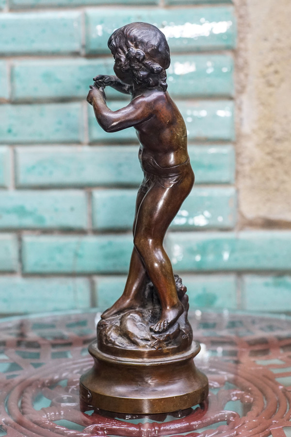"AMMUTINAMENTO" E "STUZZICAMENTO". Coppia di bronzi, dopo MOREAU