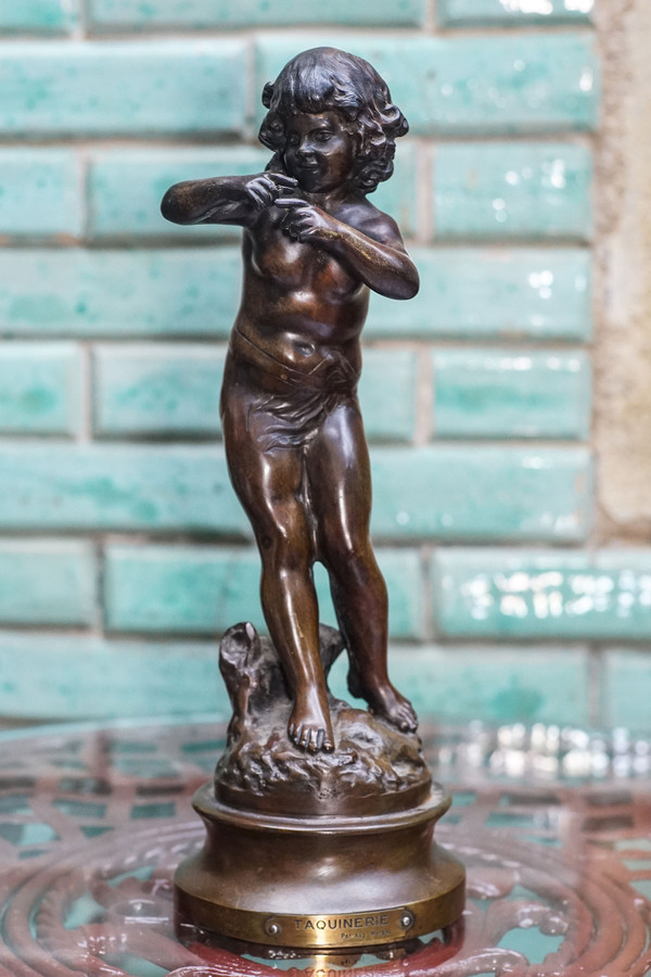 "AMMUTINAMENTO" E "STUZZICAMENTO". Coppia di bronzi, dopo MOREAU