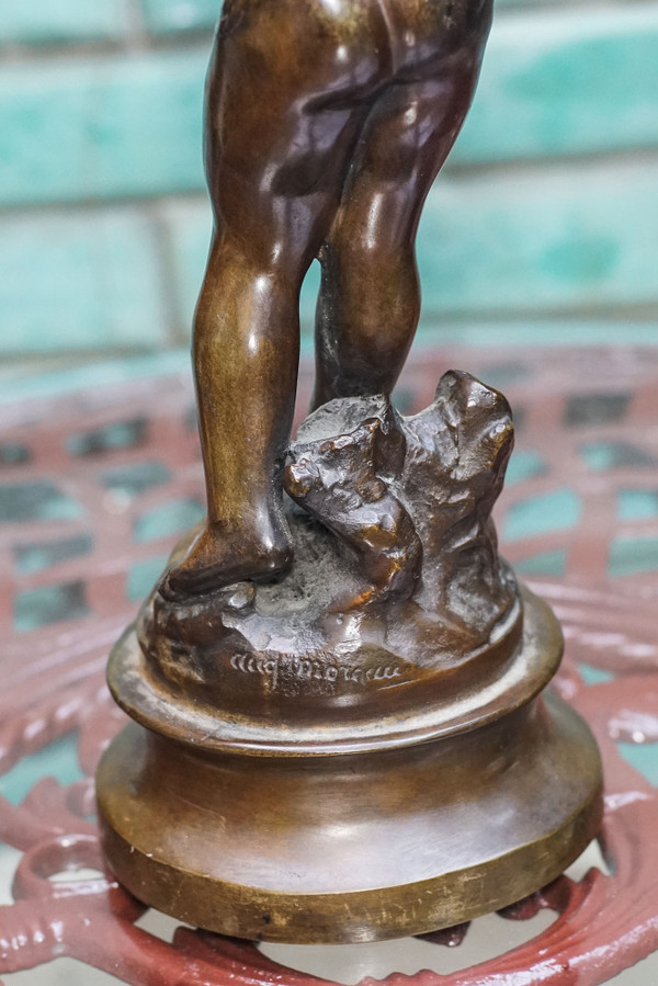 "AMMUTINAMENTO" E "STUZZICAMENTO". Coppia di bronzi, dopo MOREAU