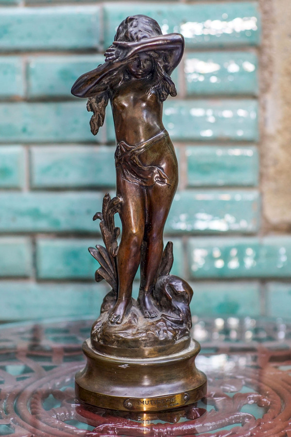 "AMMUTINAMENTO" E "STUZZICAMENTO". Coppia di bronzi, dopo MOREAU