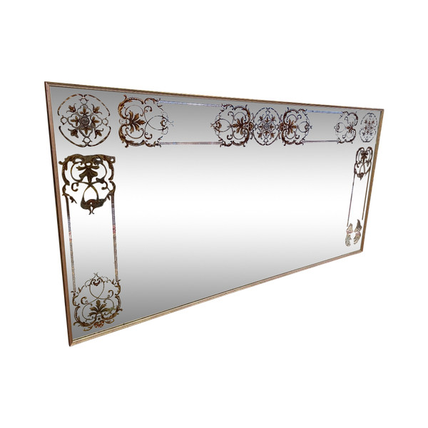 Brasserie Mirror - Bistrot in églomisé glass