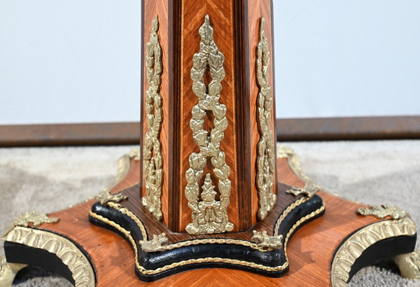 Guéridon en Bois Précieux, style Restauration, époque Napoléon III – Milieu XIXe