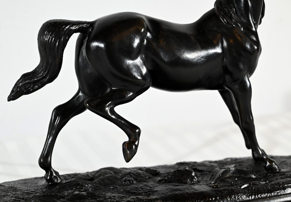Cavallo Regula su base di legno - Inizio XX secolo
