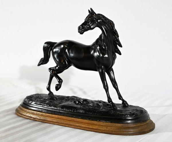 Cavallo Regula su base di legno - Inizio XX secolo