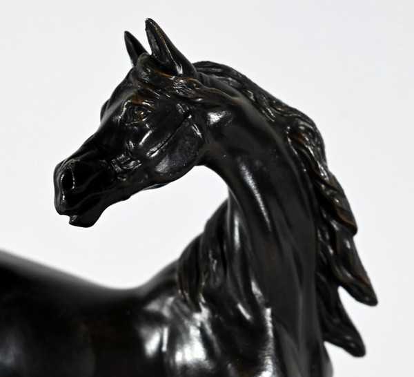 Cavallo Regula su base di legno - Inizio XX secolo