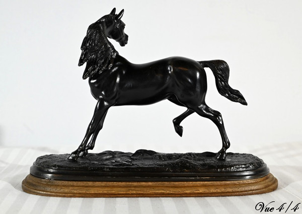 Cavallo Regula su base di legno - Inizio XX secolo