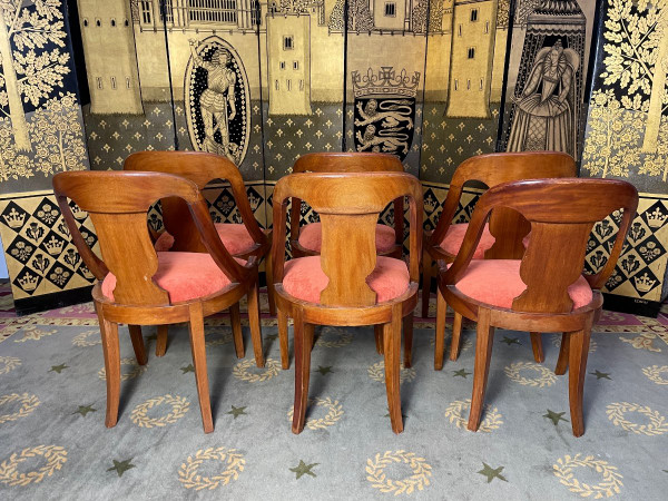 Suite Of 6 Empire Gondola Chairs