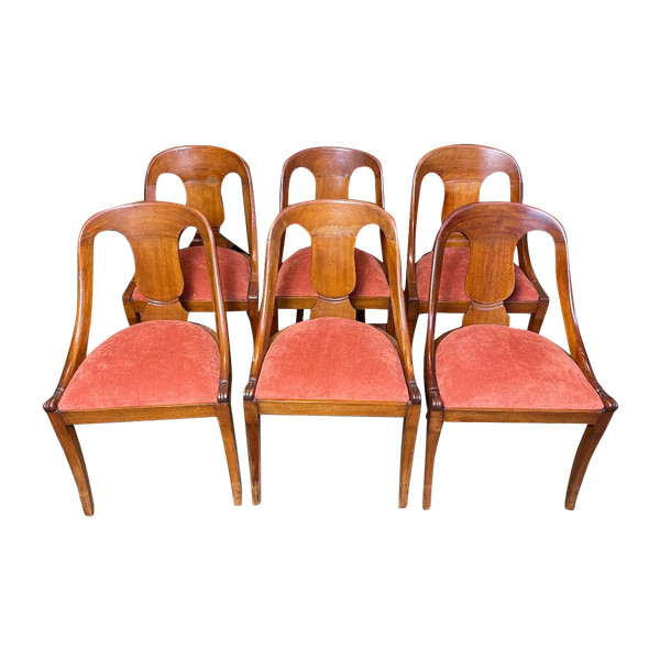 Suite Of 6 Empire Gondola Chairs