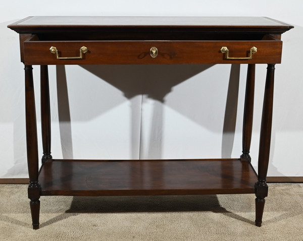 Console in mogano, periodo Luigi XVI - XVIII secolo
