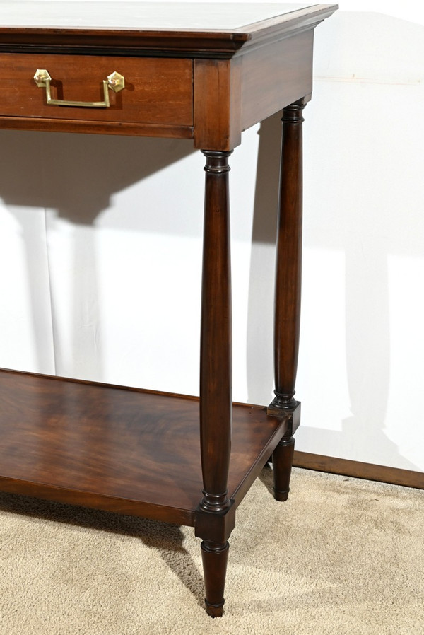 Console in mogano, periodo Luigi XVI - XVIII secolo