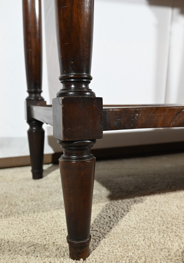 Console in mogano, periodo Luigi XVI - XVIII secolo