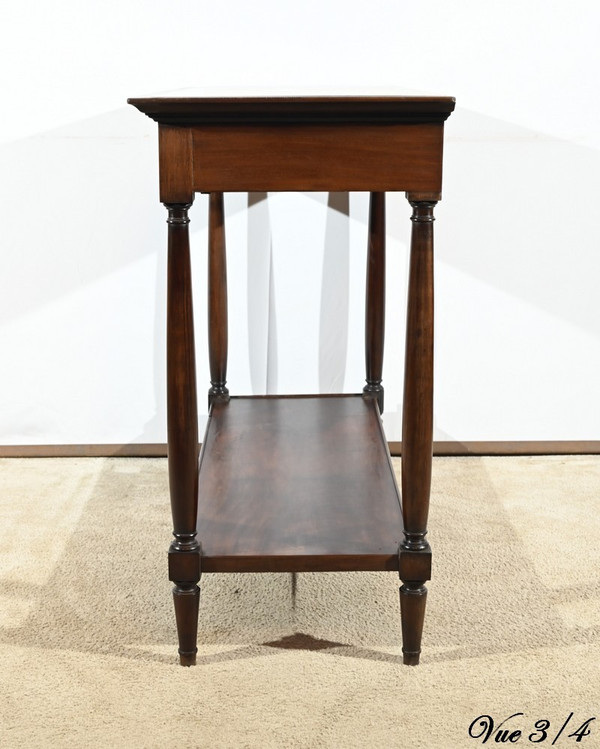 Console in mogano, periodo Luigi XVI - XVIII secolo