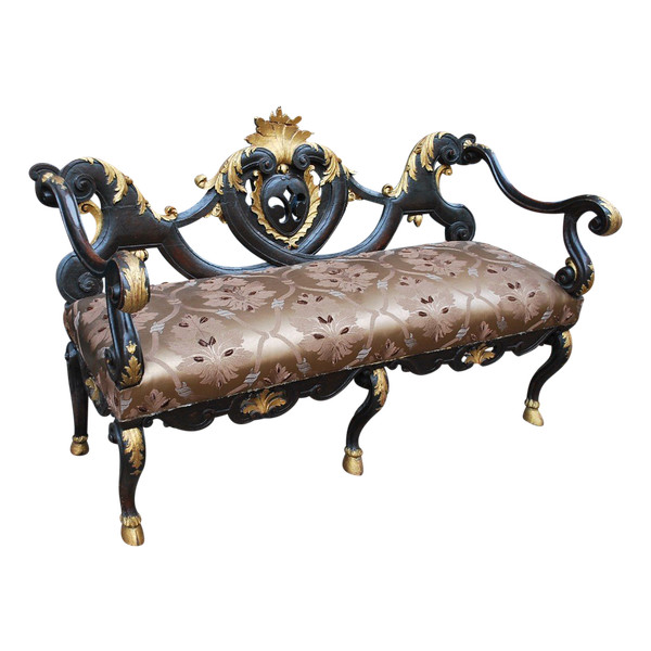 Venetian Sofa Italy, Late 18th Century