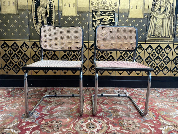 Coppia Di Sedie Marcel Breuer B32