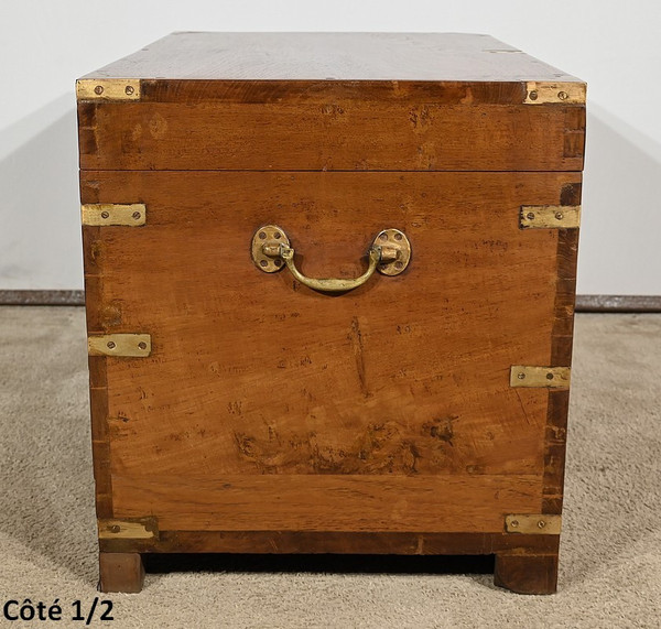 Grande baule da viaggio in teak - Fine XIX secolo