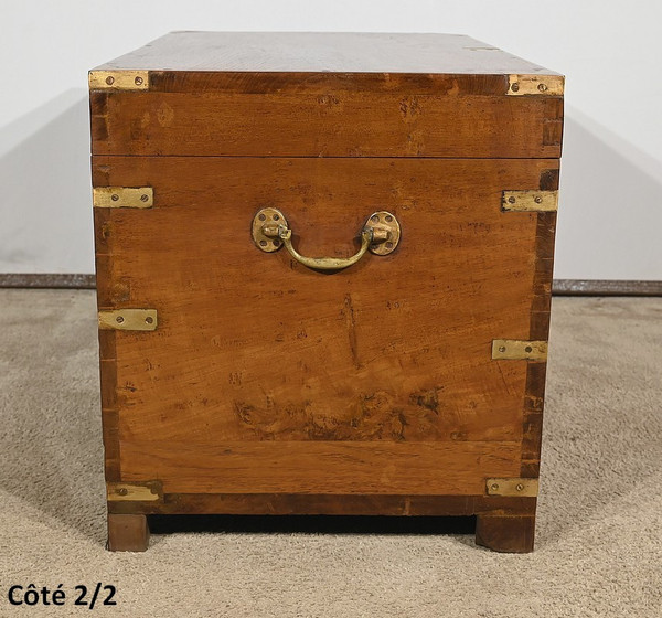 Grande baule da viaggio in teak - Fine XIX secolo