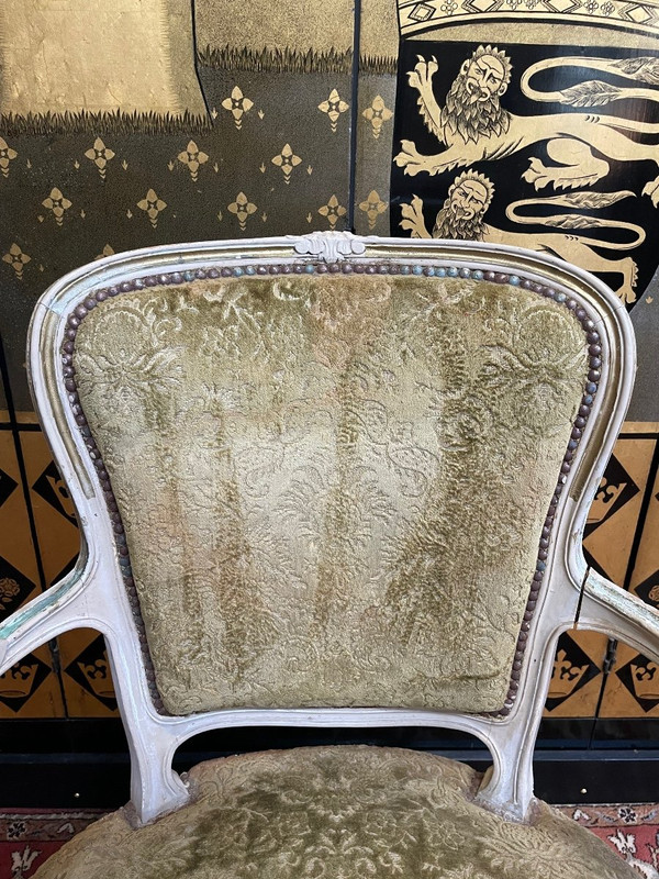 Suite Of 10 Louis XV Style Armchairs
