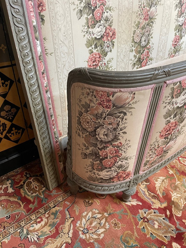 Lit Corbeille De Style Louis XVI