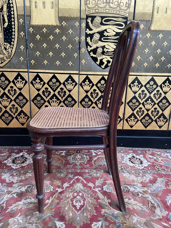 Suite Of 5 Thonet Cane Chairs