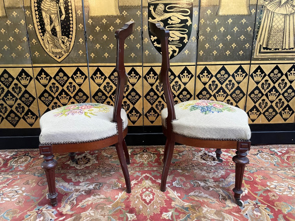 Pair Of Napoleon III Chairs