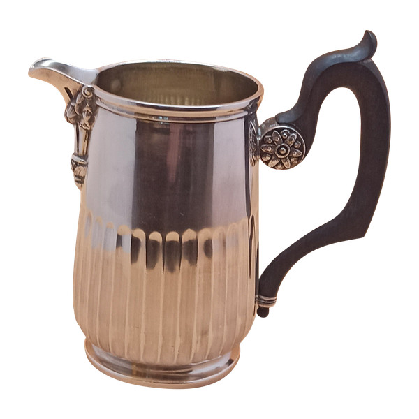 Solid silver milk jug