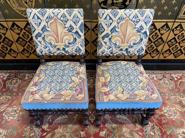 Pair Of Louis XIII Chairs