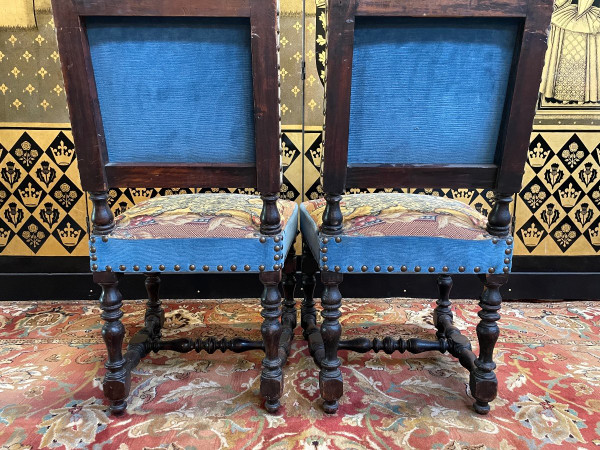 Pair Of Louis XIII Chairs