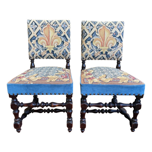 Pair Of Louis XIII Chairs