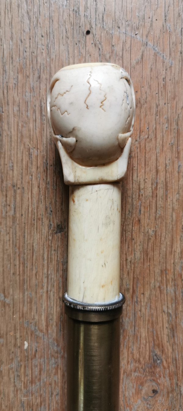 Stock Knauf Totenkopf a Fach