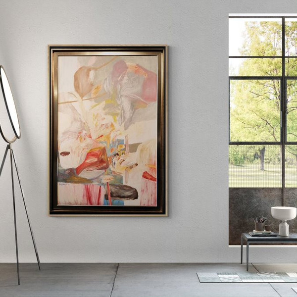  Gemälde 4 Öl auf Leinwand Pierre Vlerick (1923 - 1999)