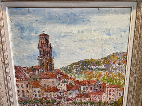 Huile Sur Toile de Port